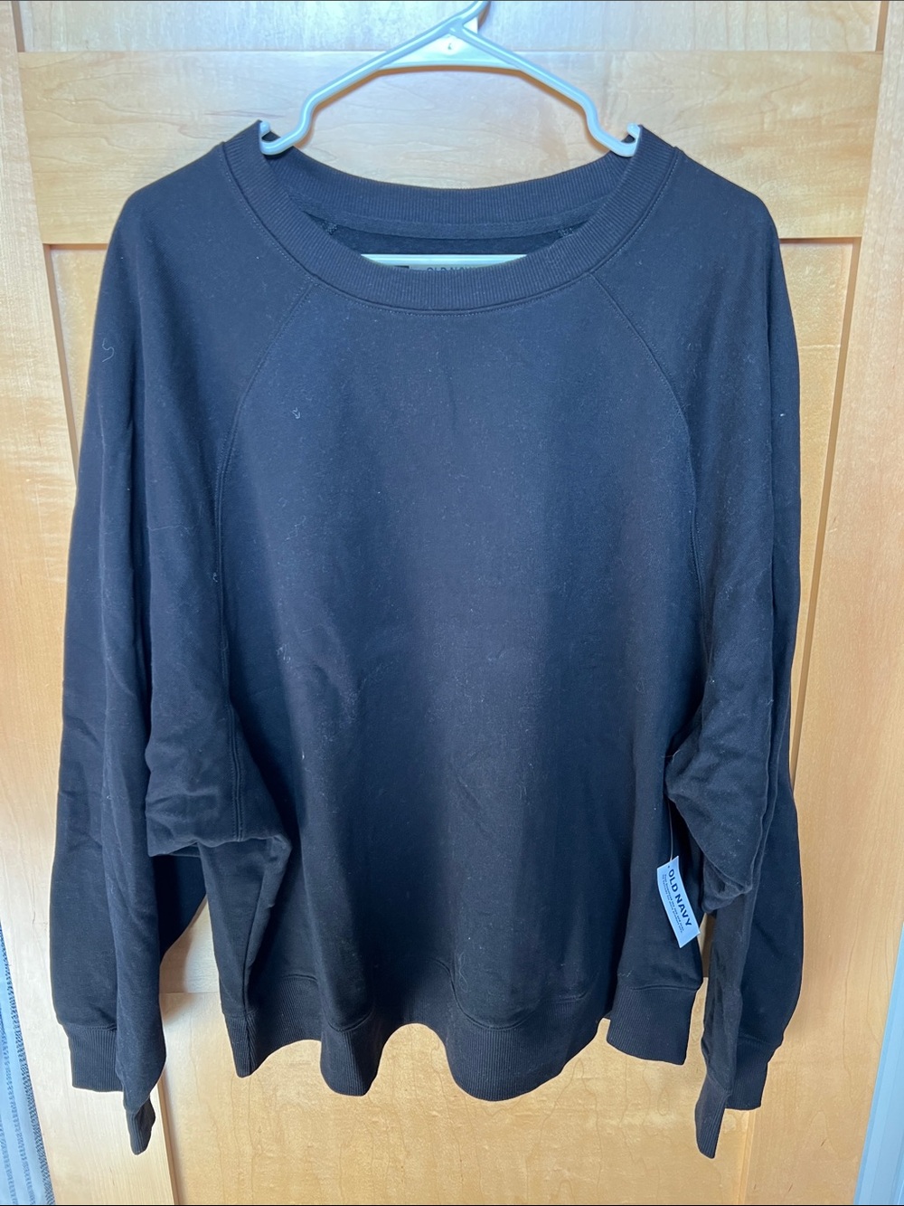 NWT Old Navy Black Crewneck Sweatshirt